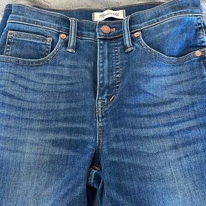 New Madewell 10" High-Rise Skinny Jeans in Hayes Wash